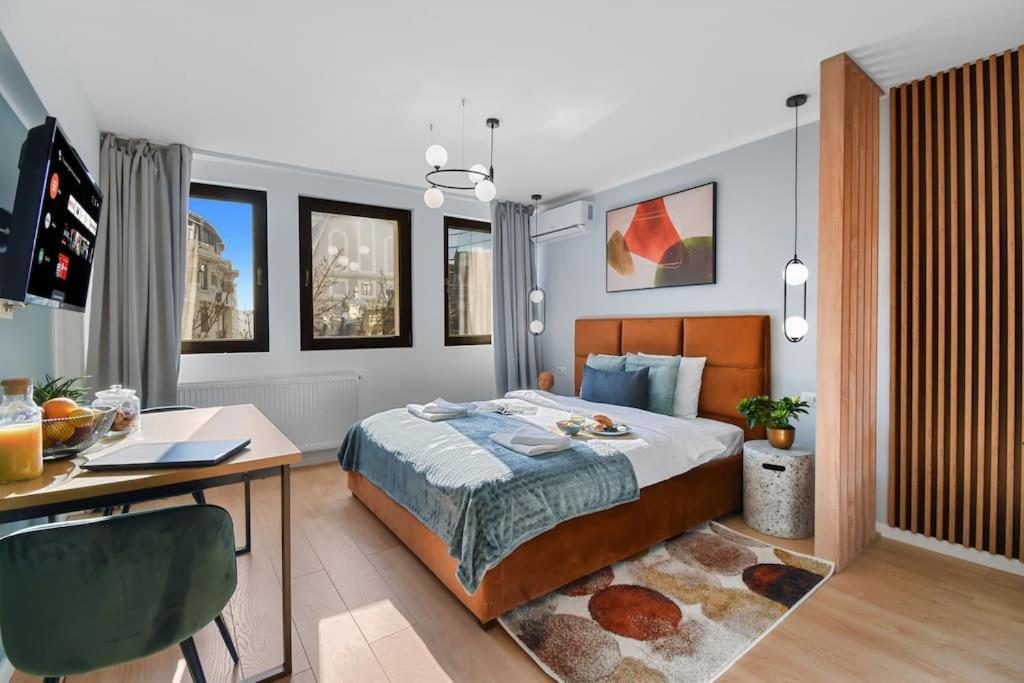 Mysa Modern Studio * Near Cismigiu Park * Netflix Bucarest Exterior foto